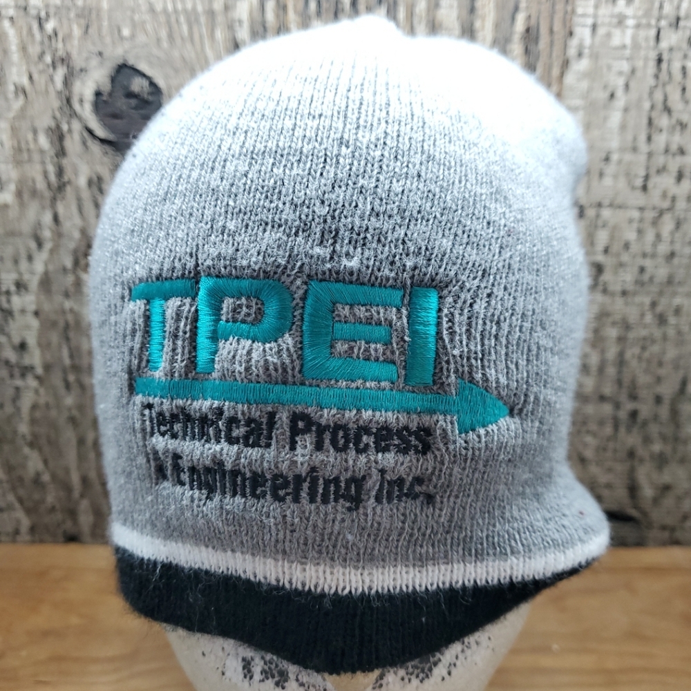 TPEI Technical Process & Engineering Inc. Winter Beanie Knit Hat Adult One Size